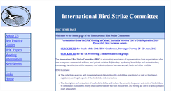 Desktop Screenshot of int-birdstrike.org