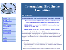 Tablet Screenshot of int-birdstrike.org